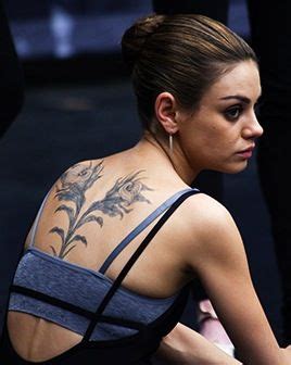 All Seen Tattoos of Mila Kunis With Its Meaning